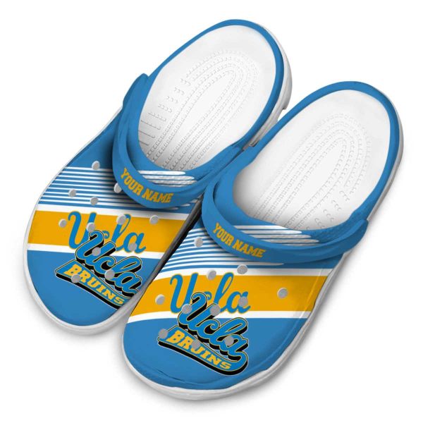 Customized UCLA Bruins Vibrant Dual Tone Crocs Trendy