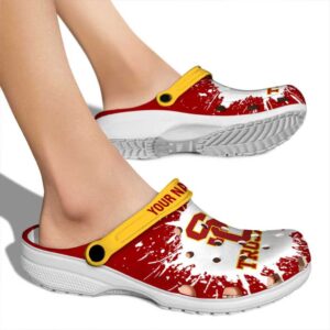 Customized USC Trojans Splash Art Crocs High quality
