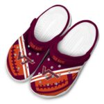 Customized Virginia Tech Hokies Football Motif Crocs Best selling
