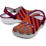 Customized Virginia Tech Hokies Star Spangled Graphic Crocs Best selling