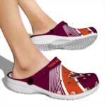 Customized Virginia Tech Hokies Vibrant Dual Tone Crocs Best selling