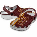 Customized Washington Commanders Contrasting Stripes Crocs Best selling