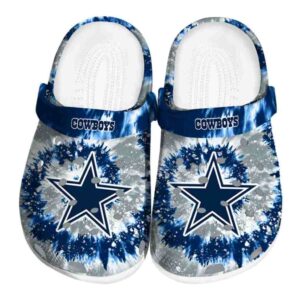 Dallas Cowboys Radiant Burst Effect Crocs Best selling