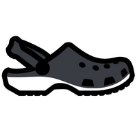Dark Crocs