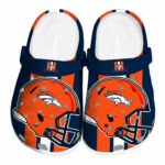 Denver Broncos Helmet Stripes Crocs Best selling