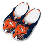 Denver Broncos Helmet Stripes Crocs Best selling