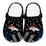 Denver Broncos Stellar Stripes Theme Crocs Best selling
