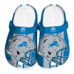 Detroit Lions Helmet Stripes Crocs Best selling