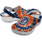 Detroit Tigers Radiant Burst Effect Crocs Best selling