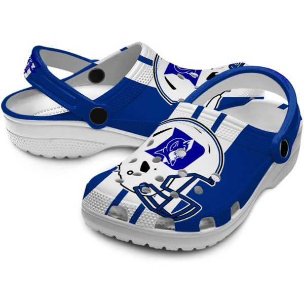 Duke Blue Devils Helmet Stripes Crocs Latest Model