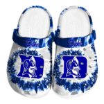 Duke Blue Devils Radiant Burst Effect Crocs Best selling