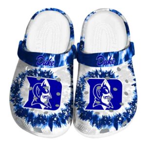 Duke Blue Devils Radiant Burst Effect Crocs Best selling