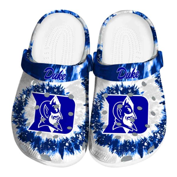 Duke Blue Devils Radiant Burst Effect Crocs Best selling
