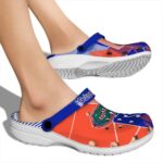 Florida Gators Geometric Background Crocs Best selling