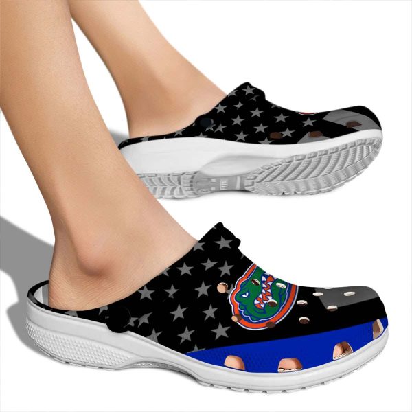 Florida Gators Stellar Stripes Theme Crocs High quality