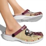 Florida State Seminoles Geometric Background Crocs Best selling