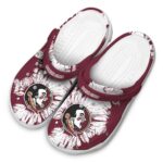 Florida State Seminoles Splatter Graphics Crocs Best selling