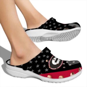 Georgia Bulldogs Stellar Stripes Theme Crocs High quality