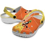 Goofy Geometric Background Crocs Latest Model