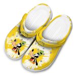 Goofy Splatter Graphics Crocs Trendy