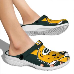 Green Bay Packers Helmet Stripes Crocs High quality