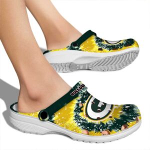 Green Bay Packers Radiant Burst Effect Crocs High quality