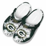 Green Bay Packers Splatter Graphics Crocs Best selling
