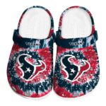 Houston Texans Radiant Burst Effect Crocs Best selling
