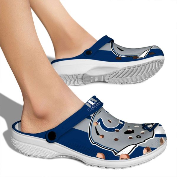 Indianapolis Colts Helmet Stripes Crocs High quality