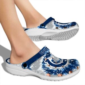 Indianapolis Colts Radiant Burst Effect Crocs High quality