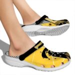 Iowa Hawkeyes Geometric Background Crocs Best selling