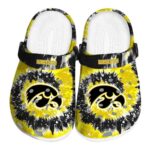 Iowa Hawkeyes Radiant Burst Effect Crocs Best selling