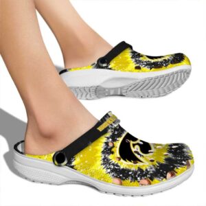 Iowa Hawkeyes Radiant Burst Effect Crocs High quality
