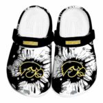 Iowa Hawkeyes Splatter Graphics Clog 1 Iowa Hawkeyes Splatter Graphics Crocs Best selling
