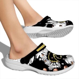 Iowa Hawkeyes Splatter Graphics Crocs High quality