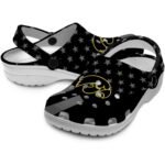 Iowa Hawkeyes Stellar Stripes Theme Crocs Best selling