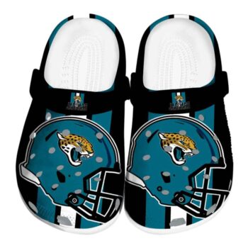 Jacksonville Jaguars Helmet Stripes Crocs Best selling