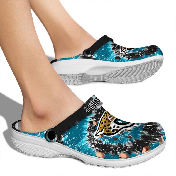 Jacksonville Jaguars Radiant Burst Effect Crocs High quality