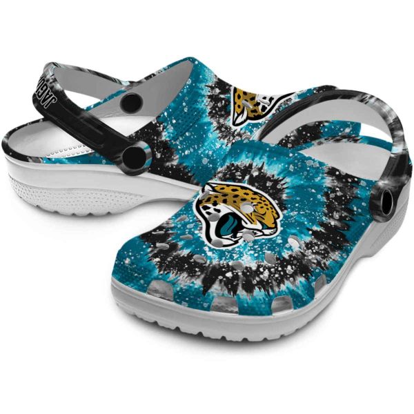 Jacksonville Jaguars Radiant Burst Effect Crocs Latest Model