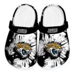 Jacksonville Jaguars Splatter Graphics Crocs Best selling