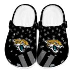 Jacksonville Jaguars Stellar Stripes Theme Crocs Best selling