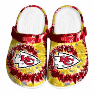 Kansas City Chiefs Radiant Burst Effect Crocs Best selling