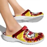 Kansas City Chiefs Radiant Burst Effect Crocs Best selling