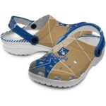 Kansas City Royals Geometric Background Crocs Best selling