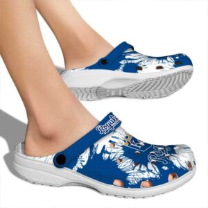 Kansas City Royals Splatter Graphics Crocs High quality