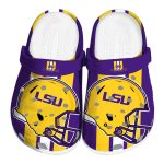 LSU Tigers Helmet Stripes Crocs Best selling