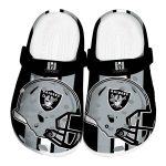 Las Vegas Raiders Helmet Stripes Crocs Best selling