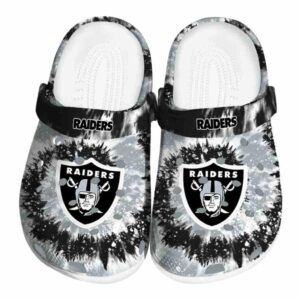 Las Vegas Raiders Radiant Burst Effect Crocs Best selling