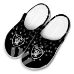 Las Vegas Raiders Stellar Stripes Theme Crocs Best selling