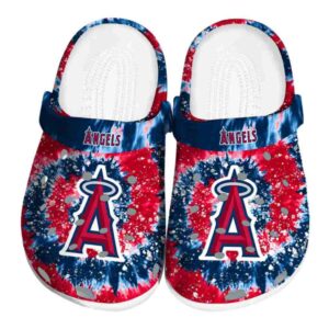 Los Angeles Angels Radiant Burst Effect Crocs Best selling